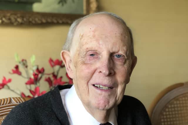 Historic role in origins of hospice movement - William Dutton's grandfather, Professor Gerald Richards, former Professor of Community Medicine at Leeds University. (Picture contributed)
