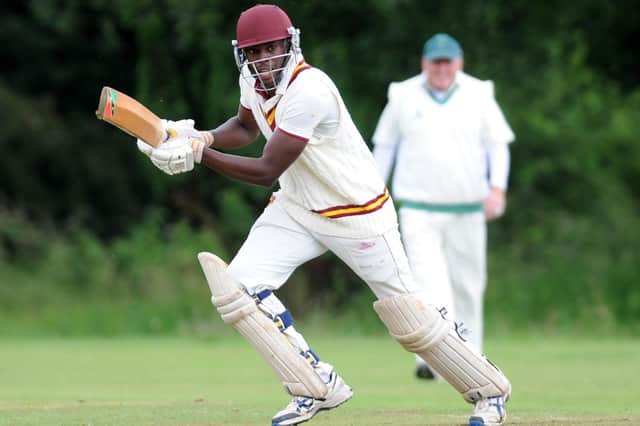 Tashmial Henry helped Knaresborough CC's 1st XI to a derby victory over Harrogate CC. Picture: Steve Riding