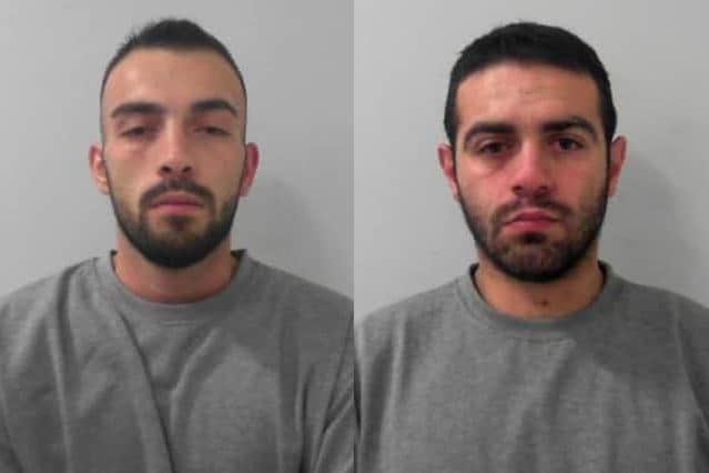 Angel Angelov and Tsonko Peev have been jailed for a combined seven years for peddling cocaine in Harrogate
