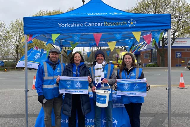 Leading the way on funding crucial cancer studies - Harrogate-based charity Yorkshire Cancer Research with its chief executive Dr Kathryn Scott, second from left. (Picture Yorkshire Cancer Research)