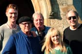 A Tribute to Chris Simpson (pictured back, centre) and Magna Carta will take place in Harrogate on Wednesday, July 16. (Picture contributed)
