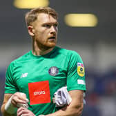 Harrogate Town goalkeeper Mark Oxley has made just two League Two appearances so far this season. Pictures: Matt Kirkham