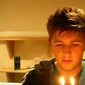 New video 30 Years: A Photo of Cory Every Day - This photograph shows Cory McLeod from Harrogate on his 21st birthday.