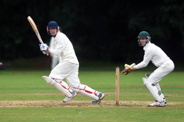Nick Robinson in action for Follifoot CC. Picture: Jonathan Gawthorpe