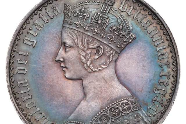 Victoria, 'Gothic' Crown 1847 – estimate: £1,500-2,000