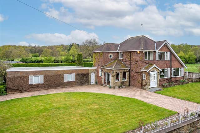 Woodlands Farm, Syke Lane, Scarcroft - guide price £925,000 with Furnell Residential, 01937 574685.