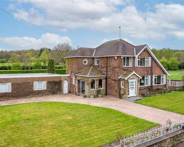 Woodlands Farm, Syke Lane, Scarcroft - guide price £925,000 with Furnell Residential, 01937 574685.