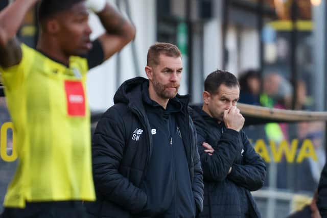 Harrogate Town manager Simon Weaver.