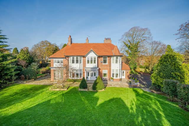 A view of the stunning Edwardian home that is for sale at £2.25m.