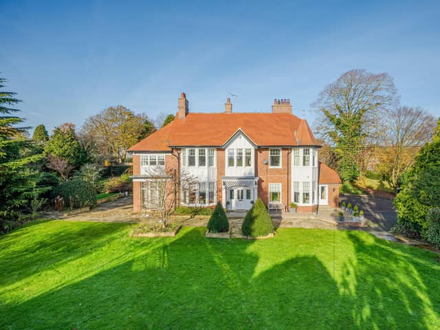 A view of the stunning Edwardian home that is for sale at £2.25m.