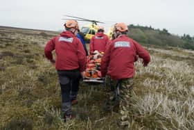 The rescue of Stephen Foxley, a seasoned climber from North Yorkshire, will feature in the latest episode of Yorkshire Air 999, Yorkshire Air Ambulance’s (YAA) new TV series