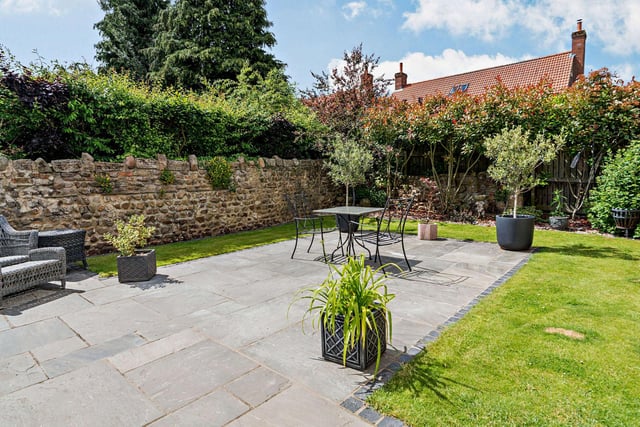 A sheltered patio, perfect for entertaining family and friends.