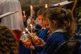 A time for reflection at The News' Christmas Carol Service & Christingle at St Mary's Church last year.  Picture: Alex Shute