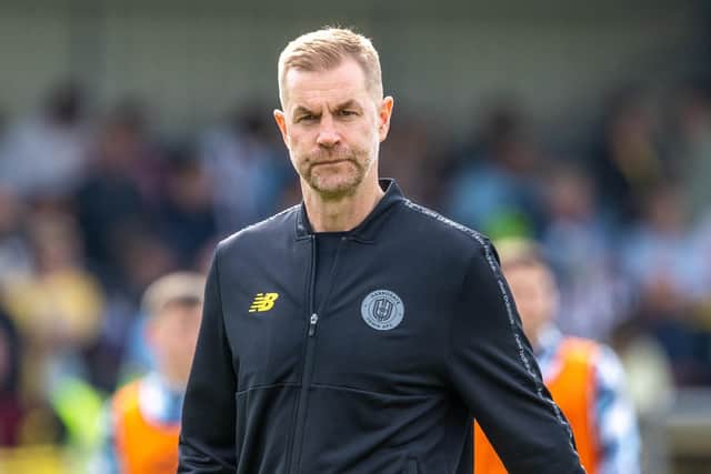 Harrogate Town manager Simon Weaver. Picture: Jez Tighe/ProSportsImages