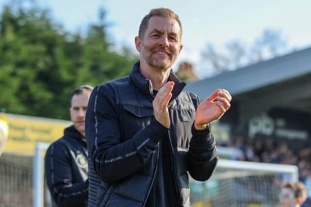 Harrogate Town manager Simon Weaver was left a happy man following Saturday's crucial victory.