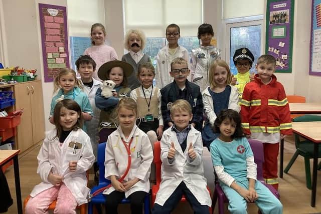 Children at Brackenfield School have spent a week celebrating all things science, technology, engineering and maths during STEM week