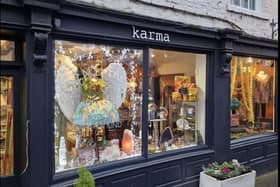Karma Boutique shop window takes part in event competition