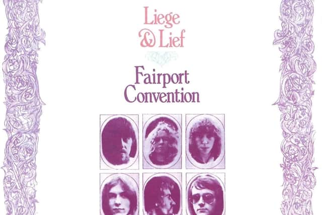 The album cover of Fairport Convention's classic Liege & Lief which was released in 1969.