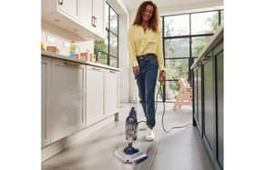 Power through popular cleaning tasks with the new VAX Steam Fresh Total Home.