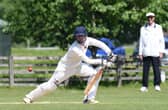 Harry Abel hit a half-century in West Tanfield's victory over Pateley Bridge. Pictures: Gerard Binks