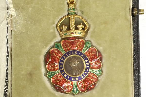 The Most Eminent Order of the Indian Empire Companion (C.I.E.) Neck Badge, awarded to Harold Lancelot Newman – estimate: £700-900