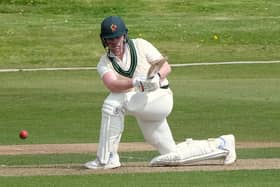 Jordan Sleightholme top-scored in Harrogate CC 2nds' victory over Sheriff Hutton Bridge 2nd XV. Picture: Richard Bown
