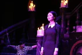 Hitting the top note - The Addams Family musical