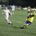 Tadcaster Albion drew 2-2 with Albion Sports in the NCEL Premier Division. Picture: Keith Handley