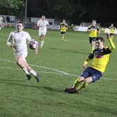 Tadcaster Albion drew 2-2 with Albion Sports in the NCEL Premier Division. Picture: Keith Handley