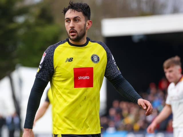 Levi Sutton has signed a new contract at Harrogate Town. Pictures: Matt Kirkham