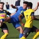 Tadcaster Albion went down 2-0 at Rossington Main on Saturday afternoon, much to the frustration of manager Mick O'Connell. Picture: Craig Dinsdale