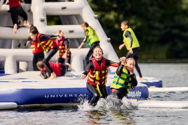 Making a splash at Hatfield Outdoor Activity Centre