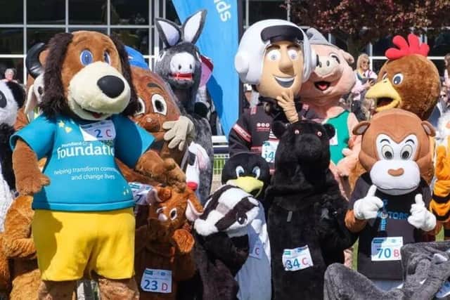 WiSE Mascot Ollie Beak and pals will take part in the Sure Ryder Mascot Gold Cup
