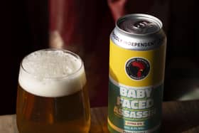 Rooster’s Brewing Co’s Baby-Faced Assassin is now available in 50 Sainsbury’ stores across Yorkshire and the North East. (Picture contributed)