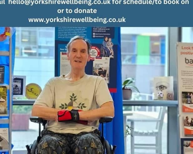 Former Harrogate teacher and school governor Chris needs your support - A Fundraising Yogathon Event will take place at the Yorkshire Centre for Wellbeing on Saturday, July 6.(Pictured contributed)