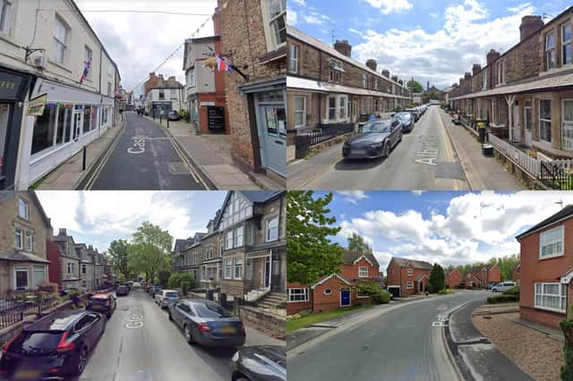 We take a look at the ten streets with the most anti-social behaviour crimes in the Harrogate district