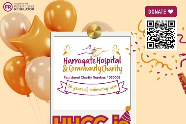Scan the QR code to find out how you can support our 30th birthday fundraising