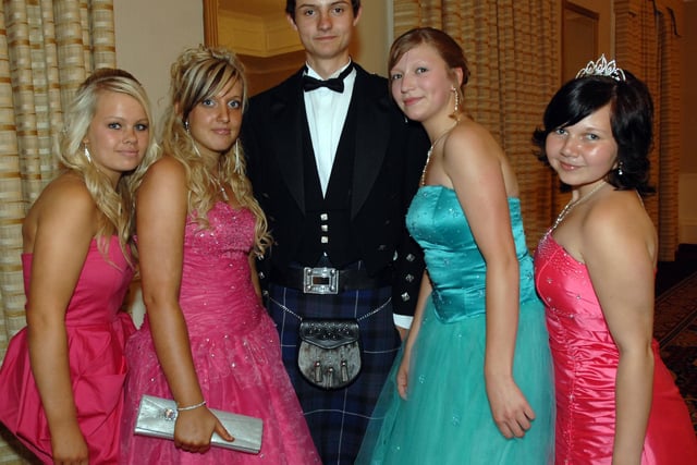 Ripon College in 2009 - Abbie Elsegood, Sammy Fryer, Alex Deighan, Lydia Martin and Jade Williams