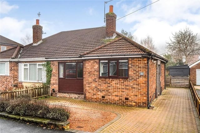 This two bedroom and one bathroom bungalow is for sale with Dacre, Son & Hartley for £275,000