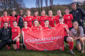Knaresborough Town Women are the 2022/23 West Riding County League Division Four champions. Pictures: Caught Light Photography
