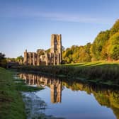 Fountains Abbey and Studley Royal nature project shows progress after flood damage caused by climate change.