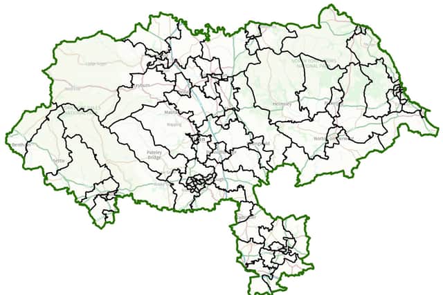 The council are set to submit a fresh list of recommendations for a shake-up of council divisions across the Harrogate district after their first suggestions were largely rejected