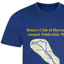 Special T-shirt for a special event - This year's Nidderdale Walk, organised by the Rotary Club of Harrogate, is the 30th year. (Picture contributed)