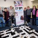 The new Ey Up! exhibition at Selby library which was unveiled by library staff and those who took part in the sessions.