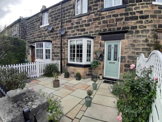 This cottage is currently on the market in Harrogate.
