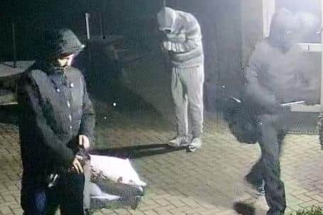 North Yorkshire Police have released CCTV images following a burglary at Ripon Rugby Club in March