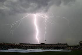 Thunder and lightning. (Pic credit: Tom Shaw / Getty Images)