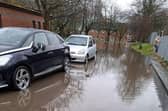 Flash downpour, flash flooding - Station View in Harrogate under water on Saturday. (Picture courtesy of Starbeck Residents Association)