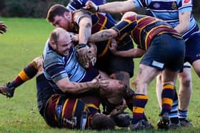 Saturday saw mid-table Ripon RUFC beaten 24-12 away from home by Yorkshire Two promotion hopefuls Baildon. Picture: Submitted