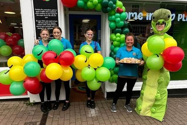 The Hungry Caterpillar café has opened it's doors on High Street in Knaresborough